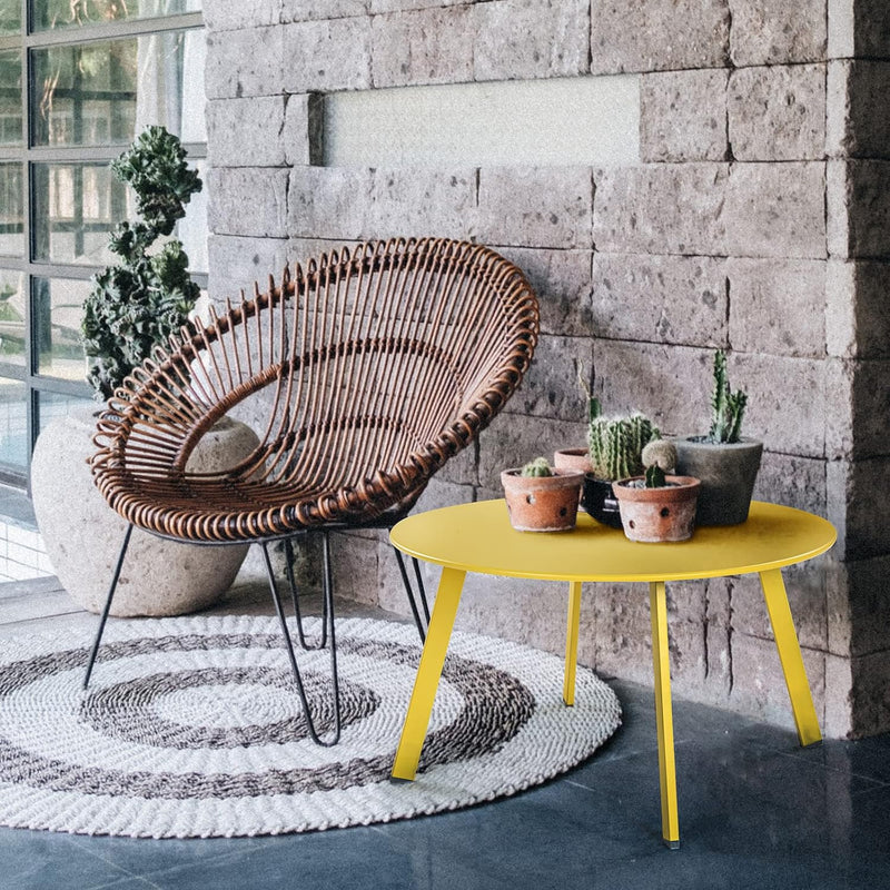 Coffee Table Side Round End