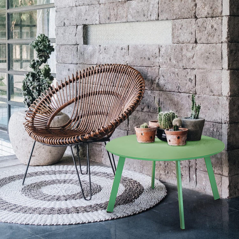 Coffee Table Side Round End