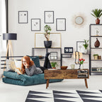 Coffee Table with Lift Top 2 Side Sections