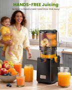 Cold Press Juicer Self-Feeding 250W Machines Hands-Free