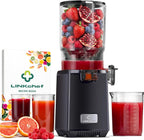 Cold Press Juicer Self-Feeding 250W Machines Hands-Free