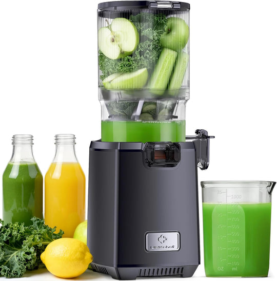 Cold Press Juicer Self-Feeding 250W Machines Hands-Free