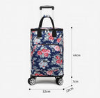Collapsible Utility Cart with Insulation Bag Foldable Reusable