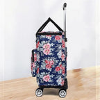 Collapsible Utility Cart with Insulation Bag Foldable Reusable