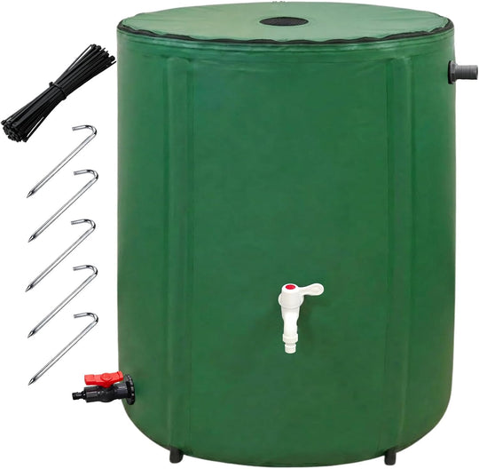 Collapsible Water Butt 380L Foldable Rainwater Tank Pvc