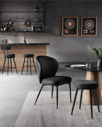 Collection 360?swivel Bar Stools Counter Chairs with Backs (Set of 2)