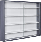 Collector's Display Cabinet Hanging Case Wall Shelf