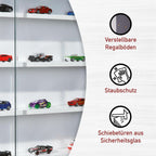 Collector's Display Cabinet Hanging Case Wall Shelf
