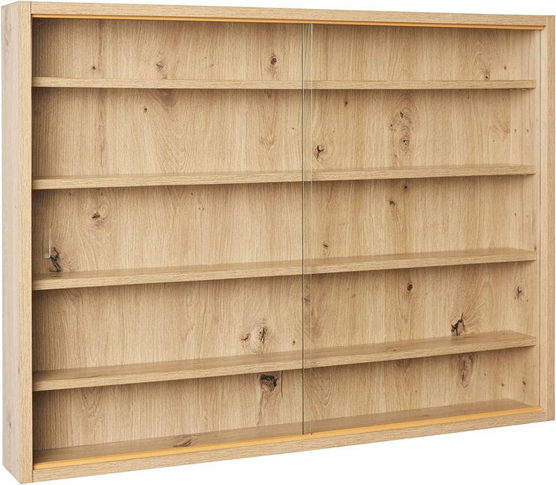 Collector's Display Cabinet Hanging Case Wall Shelf