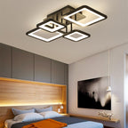 Modern LED Ceiling Light Dimmable 54W Flush Mount