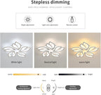 Modern LED Ceiling Light Dimmable 54W Flush Mount
