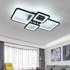 Modern LED Ceiling Light Dimmable 54W Flush Mount