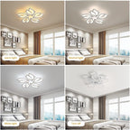 Modern LED Ceiling Light Dimmable 54W Flush Mount