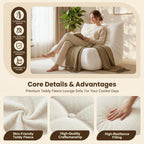 Comfy Bean Bag Chair for Adults Teens Fireside