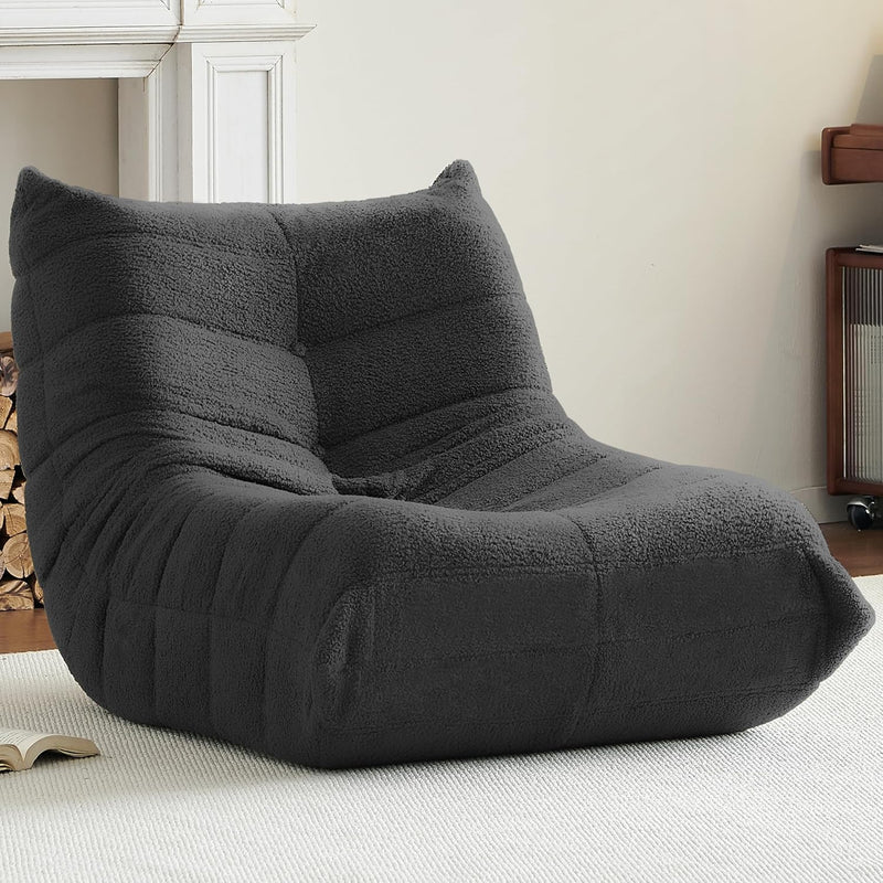 Comfy Bean Bag Chair for Adults Teens Fireside
