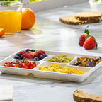 Comfy Package 9 Inch Paper Plates (125 Pack)
