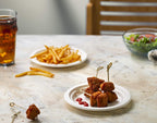 Comfy Package 9 Inch Paper Plates (125 Pack)