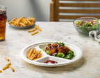 Comfy Package 9 Inch Paper Plates (125 Pack)