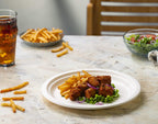 Comfy Package 9 Inch Paper Plates (125 Pack)
