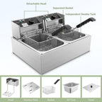 Commercial Deep Fryer 5000W Electric Fryers