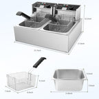 Commercial Deep Fryer 5000W Electric Fryers