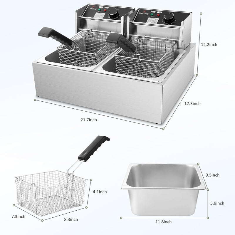 Commercial Deep Fryer 5000W Electric Fryers