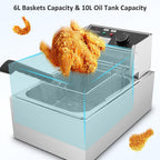 Commercial Deep Fryer 5000W Electric Fryers