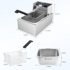 Commercial Deep Fryer 5000W Electric Fryers