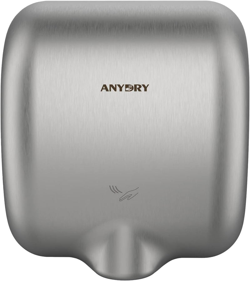 Commercial Hand Dryer Heavy Duty Stainless Steel 10-15s