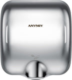 Commercial Hand Dryer Heavy Duty Stainless Steel 10-15s