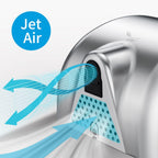 Commercial Hand Dryer Heavy Duty Stainless Steel 10-15s