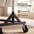 Commercial Heavy Duty Clothing Rack Z Base Rolling