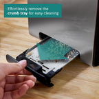 Compact 2 Slot Stainless Steel Toaster