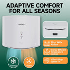 Compact Air Wiper Hand Dryer 15s High Speed