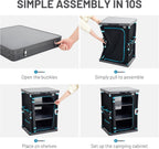 Compact Camping Storage Pop Up Folding Kitchen Unit