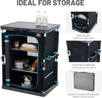 Compact Camping Storage Pop Up Folding Kitchen Unit
