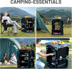 Compact Camping Storage Pop Up Folding Kitchen Unit
