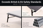 Compact Folding Bed with E-Fibre Mattress