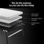 Compact Folding Bed with Mattress Storage Cover