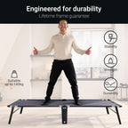 Compact Folding Bed with Mattress Storage Cover