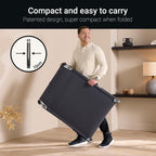 Compact Folding Bed with Mattress Storage Cover