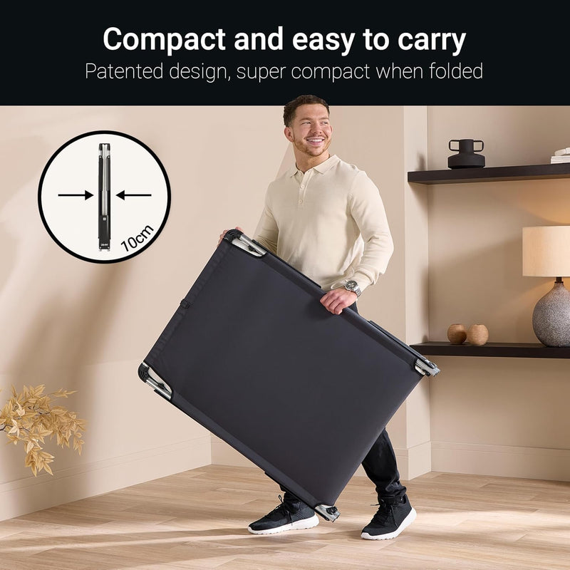 Compact Folding Bed with Mattress Storage Cover