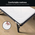 Compact Folding Bed with Mattress Storage Cover