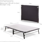 Compact Folding Bed with Mattress Storage Cover