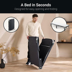 Compact Folding Bed with Mattress Storage Cover
