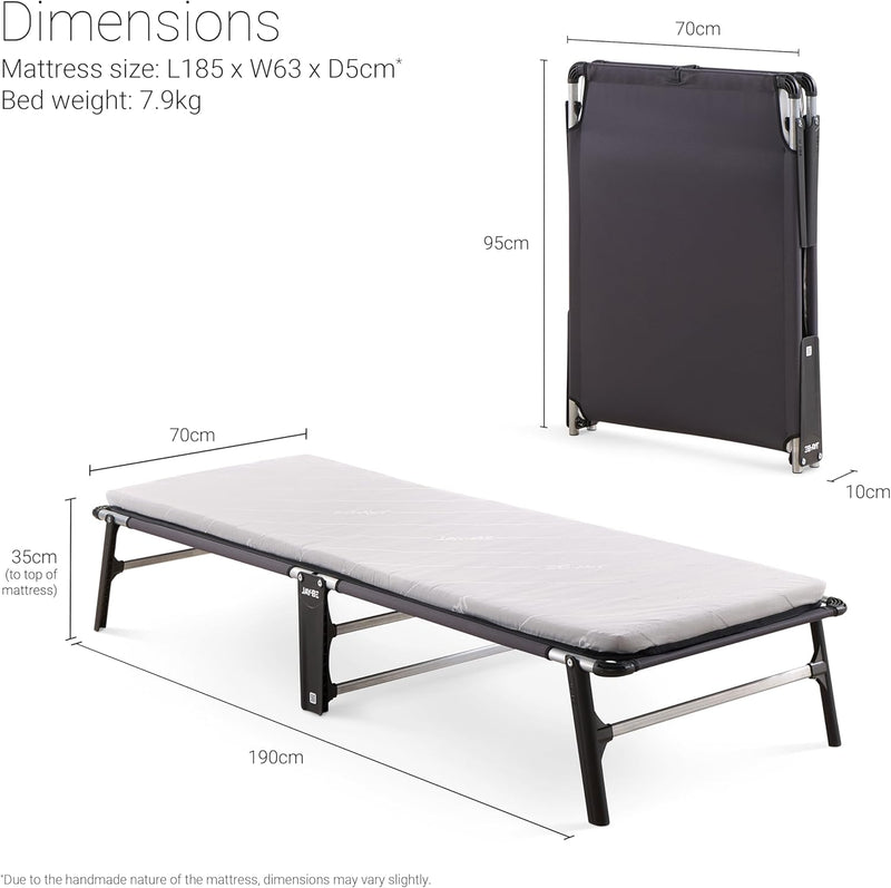 Compact Folding Bed with Mattress Storage Cover