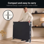 Compact Folding Bed with Mattress Storage Cover