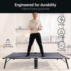 Compact Folding Bed with Mattress Storage Cover