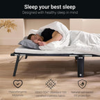 Compact Folding Bed with Mattress Storage Cover