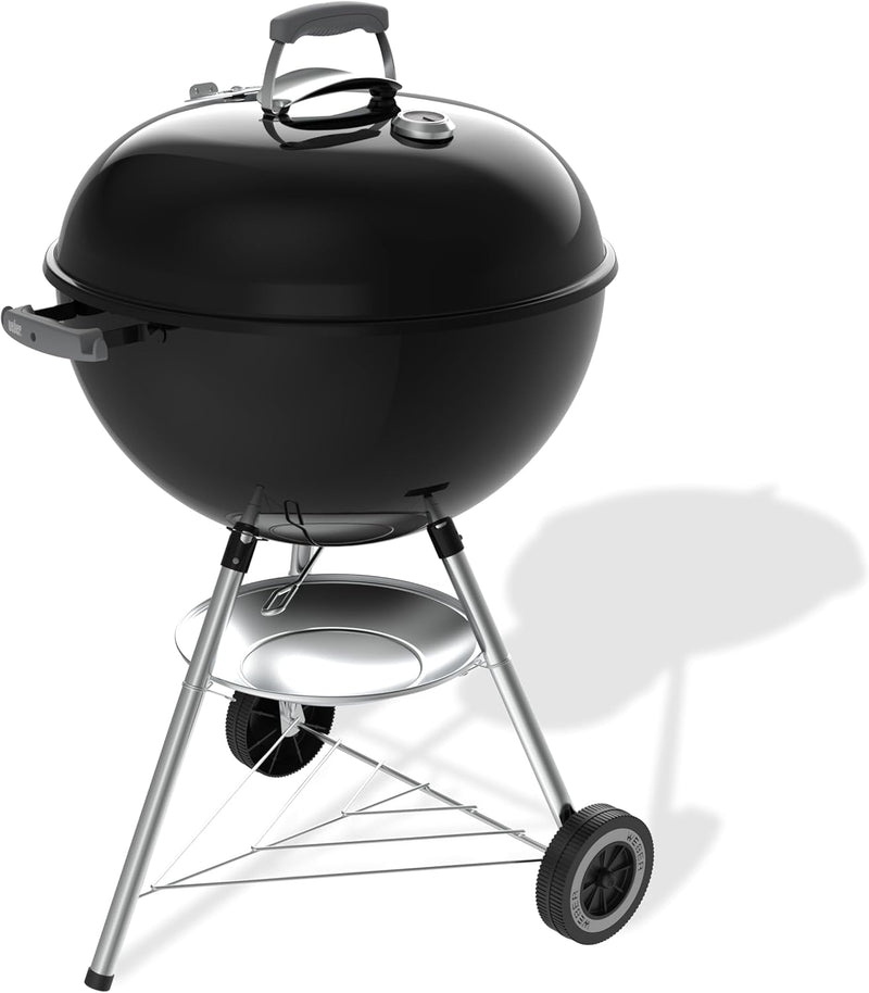 Compact Kettle Barbecue Porcelain-Enamelled Lid Bowl